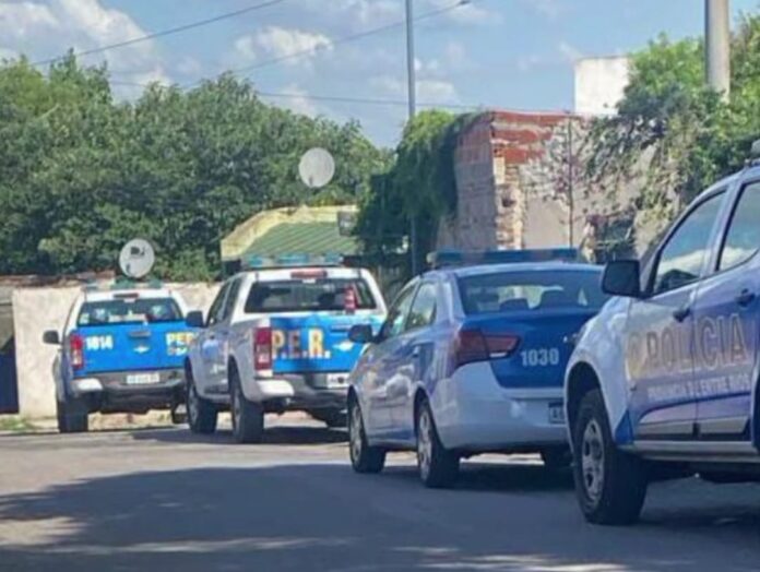 Tiroteo en Bajada Grande. Foto: Reporte 100.7