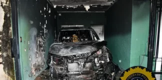 Investigan un ataque con bomba molotov en La Paz. Foto: (PER)