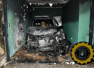 Investigan un ataque con bomba molotov en La Paz. Foto: (PER)