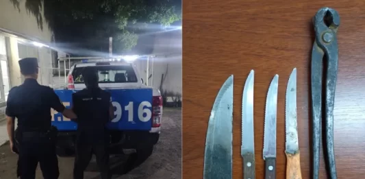 Detuvieron a un delincuente que se metió en una fosa para robar cables