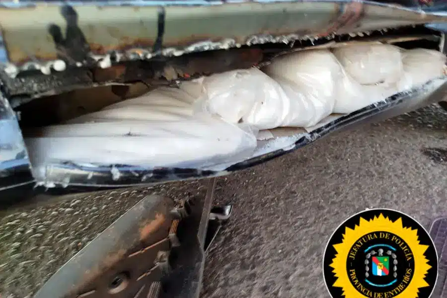 Secuestraron más de 14 kilos de cocaína. Foto: (PER).