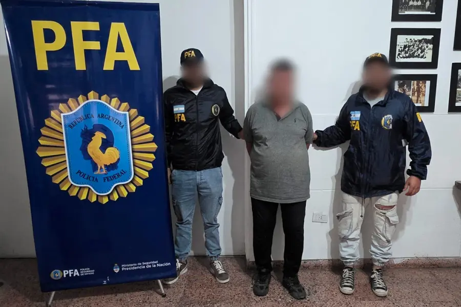Detuvieron a dos hombres acusados de abuso sexual agravado. Foto: Policía Federal Argentina