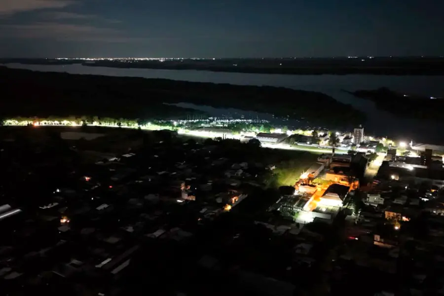 Apagón masivo dejó a Concepción del Uruguay