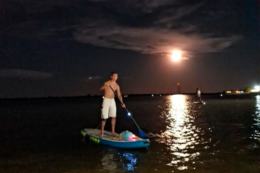 La Superluna en el cielo de Paraná.