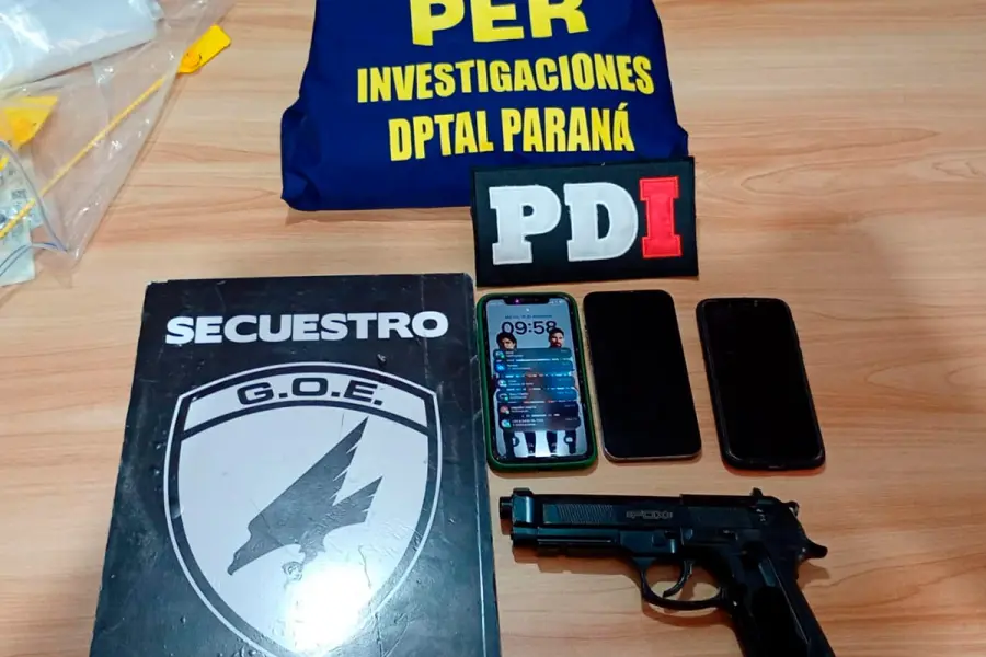 Allanamientos en Santa Fe por un robo ocurrido en Paraná. Foto: (PER)