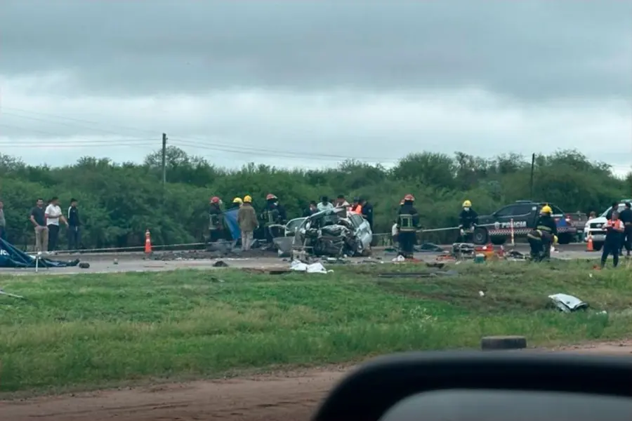 Siniestro vial fatal en Santiago del Estero.