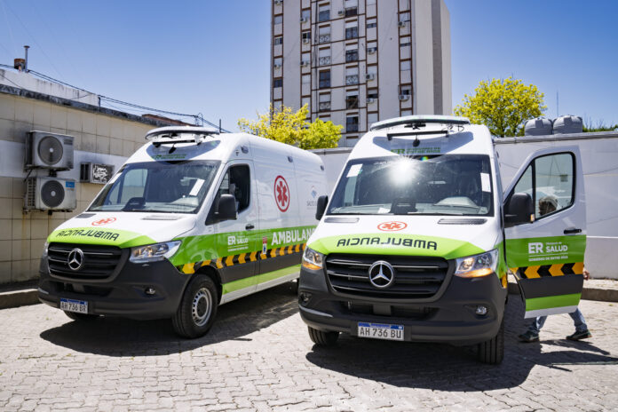 Hospitales de Paraná recibieron ambulancias. Foto: (GER)