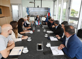 El gabinete provincial analizó temas clave de gestión en una nueva reunión en el MiradorTec. Foto: (GER)