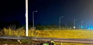 Un joven murió tras chocar contra el guardarraíl en el acceso a Federación