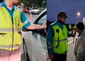 Detectaron 97 conductores alcoholizados durante los controles de Nochebuena en todo el país