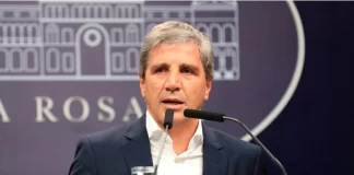 Ministro de Economía, Luis Caputo
