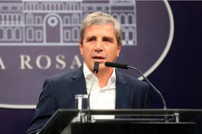 Ministro de Economía, Luis Caputo