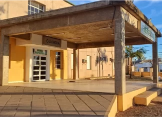Grave accidente doméstico en Chajarí: un hombre sufrió fractura de cráneo y permanece internado Guardia del Hospital Santa Rosa