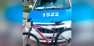 La bicicleta robada y vendida por el menor que recuperó la policía