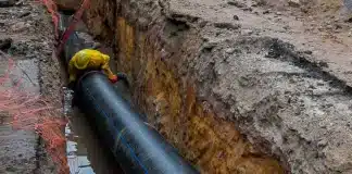 Siguen los trabajos en la red de agua potable de Paraná