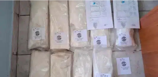 Secuestraron más de 14 kilos de cocaína. Foto: (PER).