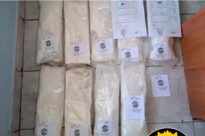 Secuestraron más de 14 kilos de cocaína. Foto: (PER).