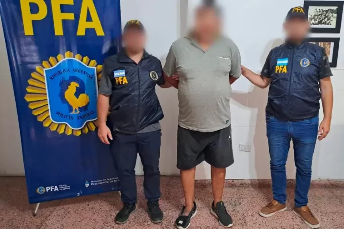Detuvieron a dos hombres acusados de abuso sexual agravado. Foto: Policía Federal Argentina