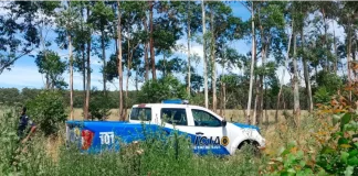 Rastrillaje terminó con un trágico hallazgo en departamento Federación. Foto: Policía de Entre Ríos