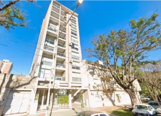 Robo millonario en Paraná: se llevaron tres cajas fuertes y creen que hubo información interna El edificio de calle Malvinas donde ocurrió el robo. Foto: Google Maps