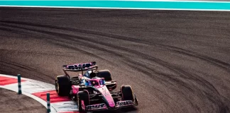 Franco Colapinto en el GP de Abu Dhabi