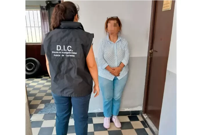 Detuvieron a la “viuda negra” que drogó y robó a un hombre en Concordia. Foto: Policía de Entre Ríos