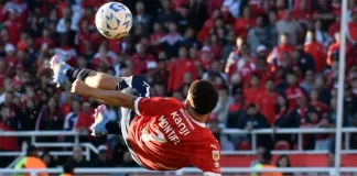 El increíble gol de Montiel