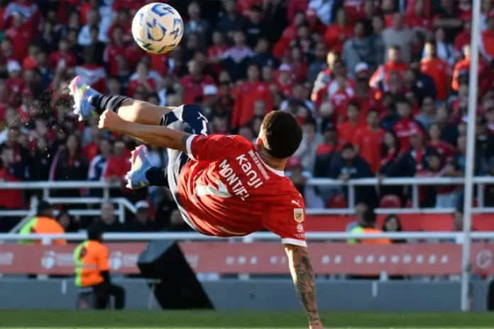 El increíble gol de Montiel