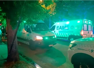 Incendio en un geriátrico de Mar del Plata. Foto: 0223