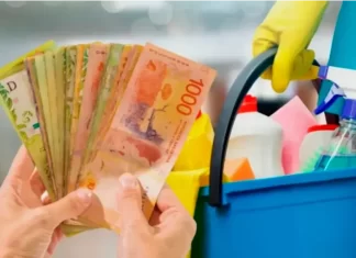 Oficializan aumento y bono para empleadas domésticas: cómo quedan los salarios desde febrero y marzo de 2026 Empleada doméstica.