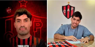 Tomás Attis selló su vínculo con Patronato