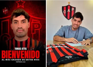 Tomás Attis selló su vínculo con Patronato