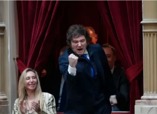 Reacción de Javier Milei tras la aprobación del Presupuesto 2026 en el Senado