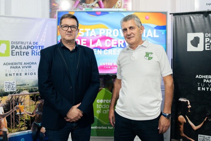 Presentaron la 52ª Fiesta Provincial de la Cerveza de Crespo. Foto: (GER)