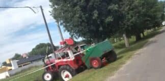 Trágico hecho en la Traktor Caravana en Aldea María Luisa. Foto: FM Estación Plus Crespo.