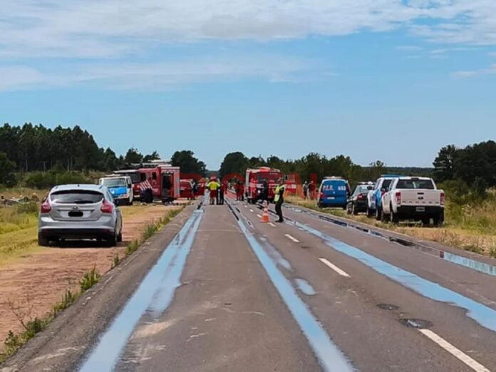 Fatal accidente en la ruta 136 Fatal accidente en la ruta 136