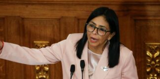 La vicepresidenta de Venezuela, Delcy Rodríguez. (Foto: REUTERS/Leonardo Fernandez Viloria)