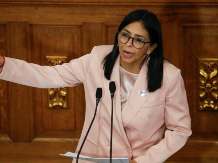 La vicepresidenta de Venezuela, Delcy Rodríguez. (Foto: REUTERS/Leonardo Fernandez Viloria)
