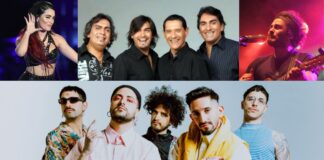 Los artistas de la Fiesta Nacional del Mate. Foto: Elochodigital