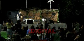 San Benito celebró la Noche Navideña en la Plaza del barrio San Pedro. Foto: Elochodigital
