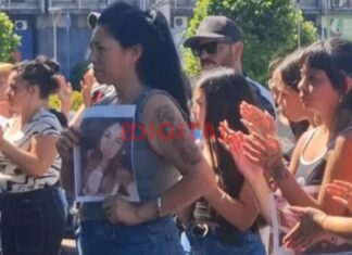 Pedido de justicia por Katherine y Facundo terminó con incidentes frente a la División Minoridad en Paraná Pedido de justicia por Katherine y Facundo