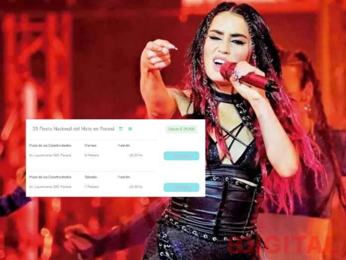 La preventa de Lali se agotó en minutos. Foto: Elochodigital