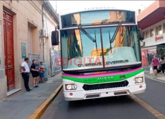 Murió el hombre que cayó al bajar de un colectivo. Foto: Elonce