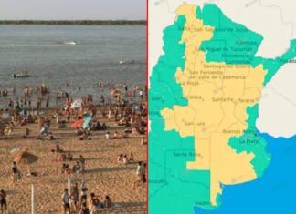 Calor- Alerta por tormentas