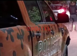 Violento ataque a tiros en barrio Anacleto Medina: una mujer herida y dos detenidos Patrulla policial