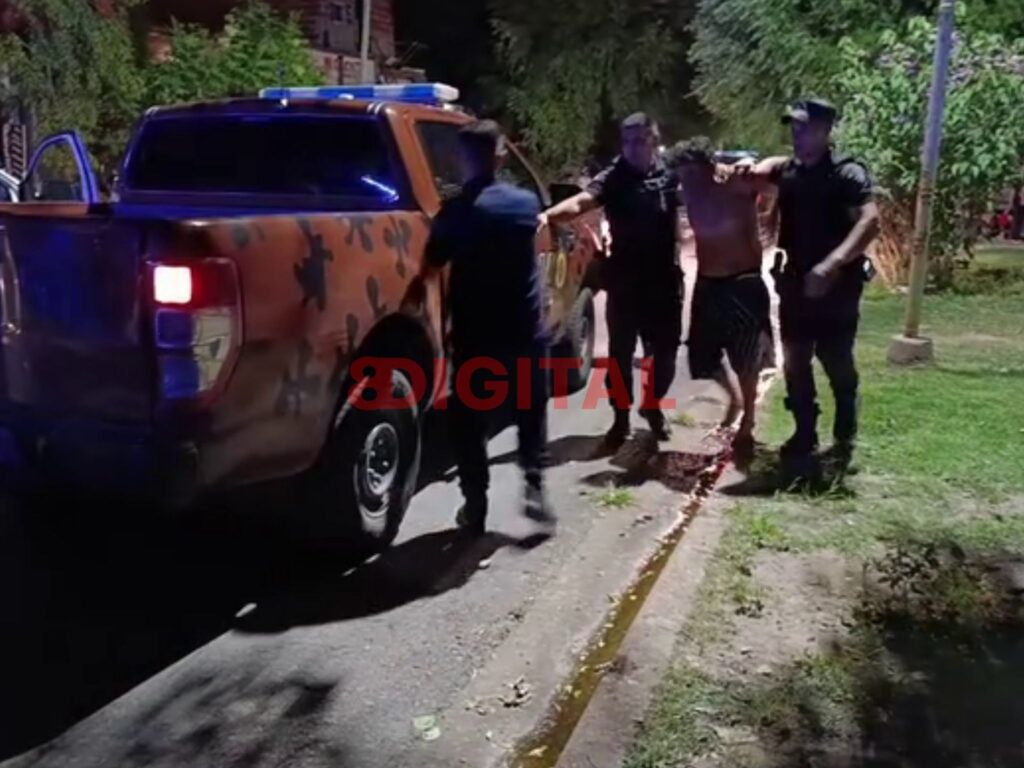 Violento ataque a tiros en barrio Anacleto Medina. Foto: Reporte 100.7