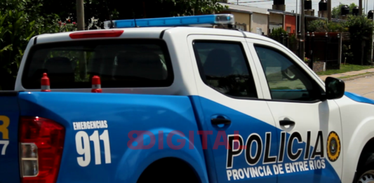 Policía de Entre Ríos. Foto: Elochodigital