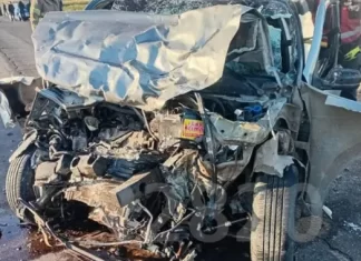 Trágico choque frontal en la Ruta 20: tres muertos y dos adolescentes en estado crítico Trágico choque frontal en la Ruta 20. Foto: R2820