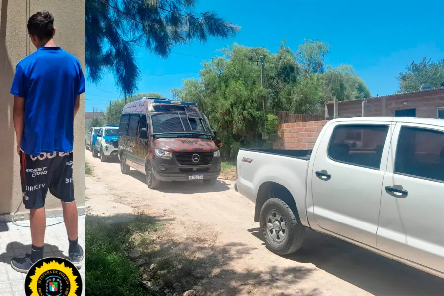 Allanamiento en barrio Perejil