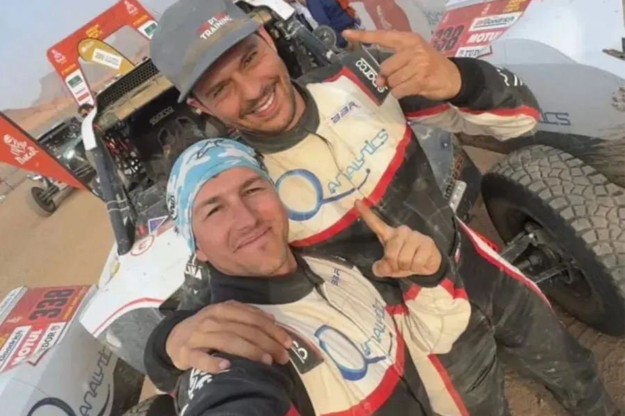 Lucas del Río y Bruno Jacomy sumaron una nueva victoria parcial. Foto: Instagram.